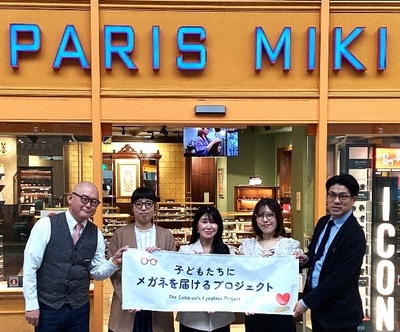 STORIA代表とパリミキのスタッフ パリミキ クリスロード店にて