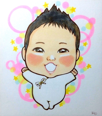 元気なアニメタッチ(ペン)子供のみ