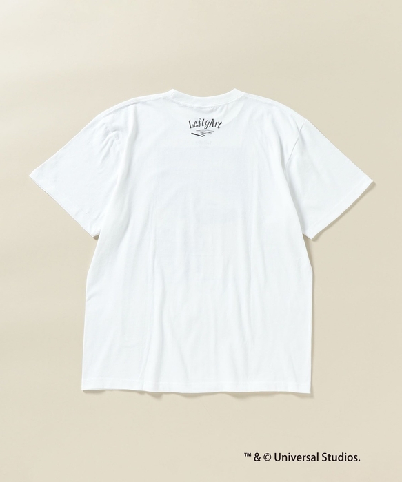 フロントプリントTシャツ背面