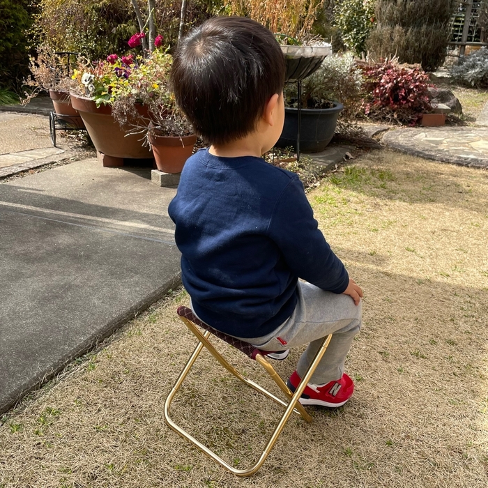 お子さまにもご使用いただけます(モデル身長:95cm)