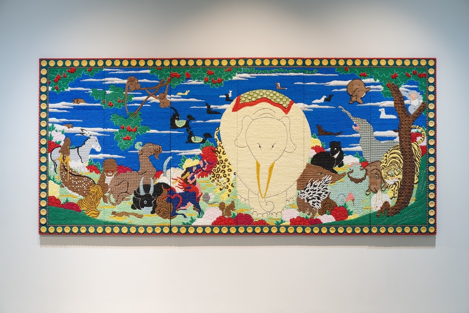 全長6m若冲オマージュ作品