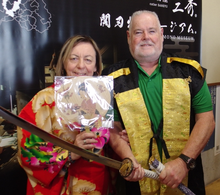 関刃物ミュージアムにて