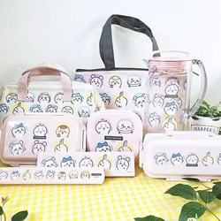 淡いピンクが春らしい！ちいかわのランチボックスでおでかけはいかが？