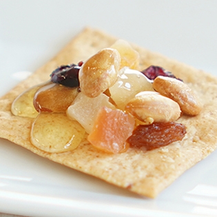 アレンジ：ドライフルーツと