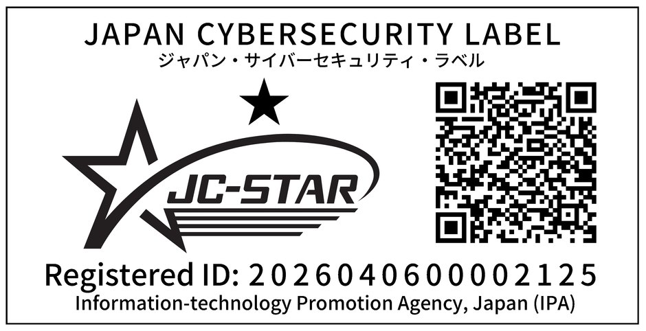 JC-STAR★1 適合ラベル