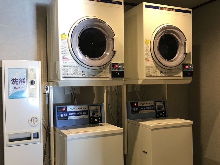 ランドリールーム/長期滞在にも安心です。