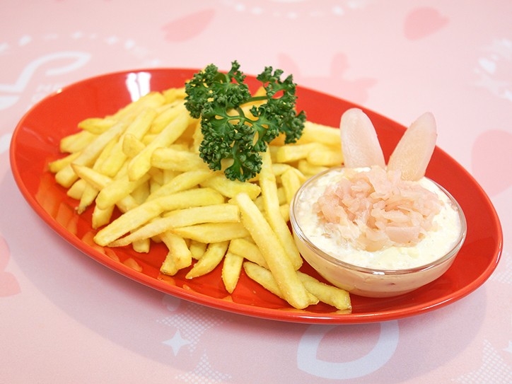 【タルタル増量】フライドポテト with 岩下の新生姜タルタル　570円