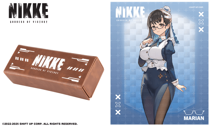 マリアン モデル 眼鏡拭き＆ケース