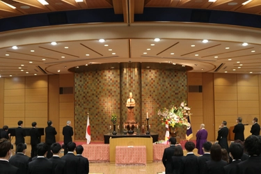 コロナ禍により1年越し　 令和3年度入学式を4月1日に対面形式で開催