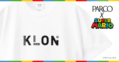 「KLON」がパルコとスーパーマリオのコラボ企画に参加　 シンプルでも遊び心が詰まったTシャツを7月21日より一般発売