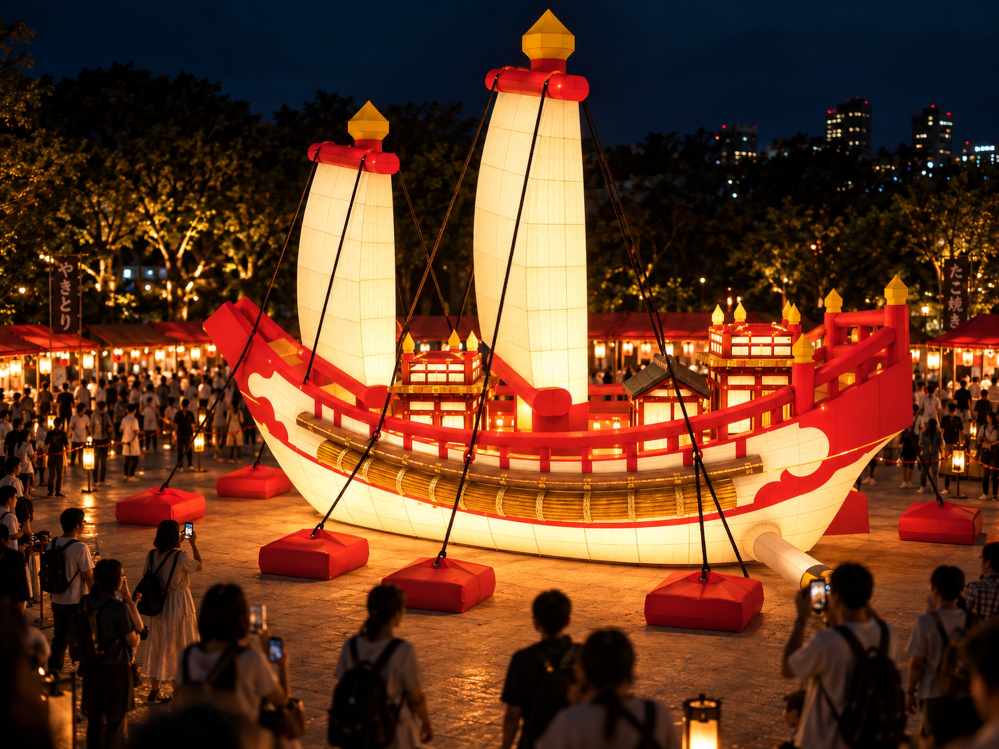 悠久の時を超えるナイトイベント「ひかりの鴻臚館まつり」が10月17日（土）より開催
