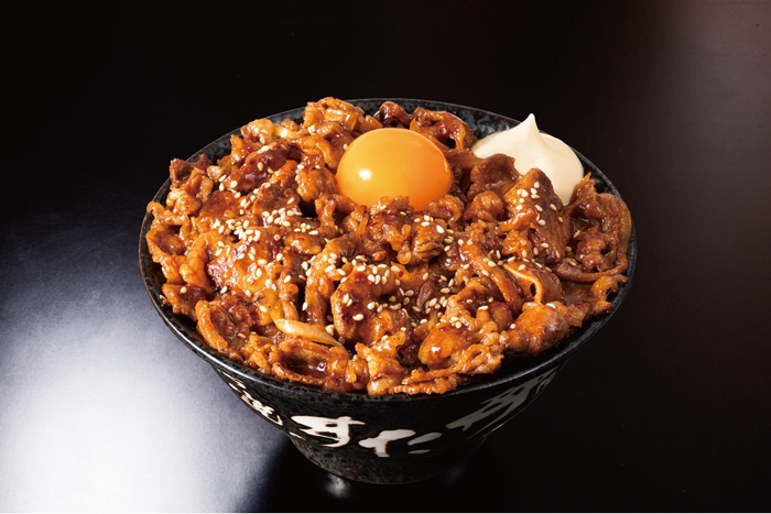 “ドカ喰い”すたみな牛焼肉丼 1&#44;180円(税込)