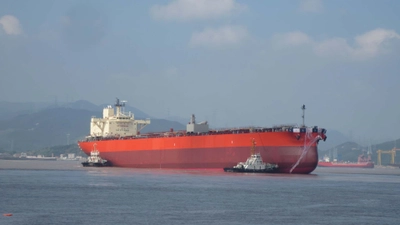 TSUNEISHI SHIPBUILDING Launches its First Completed LRI Product Tanker 