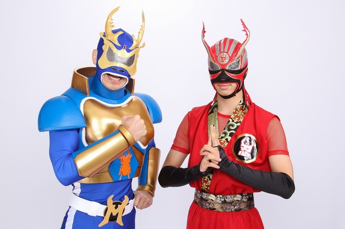 ミヤマ仮面&クワガタ忍者