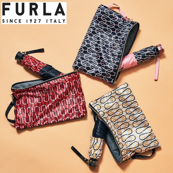 フルラ （FURLA）折りたたみ傘 吸水ポーチ●22-084-10258-02　11,000円(税込)〜