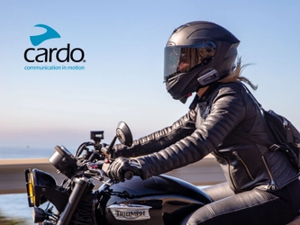 バイク用インカムのプレミアムブランド「Cardo」 Amazon、ZOA等オンラインショップ・実店舗で9月19日発売