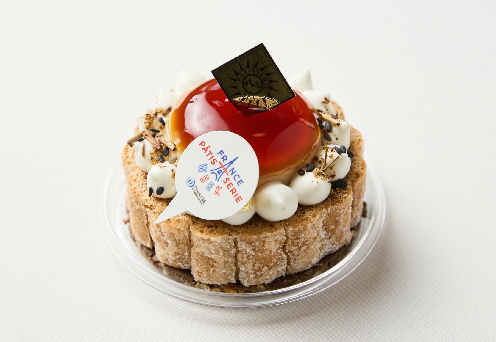 「Mont St. Clair」の「加賀棒茶」使用の「シャルロットほうじ茶セザム」