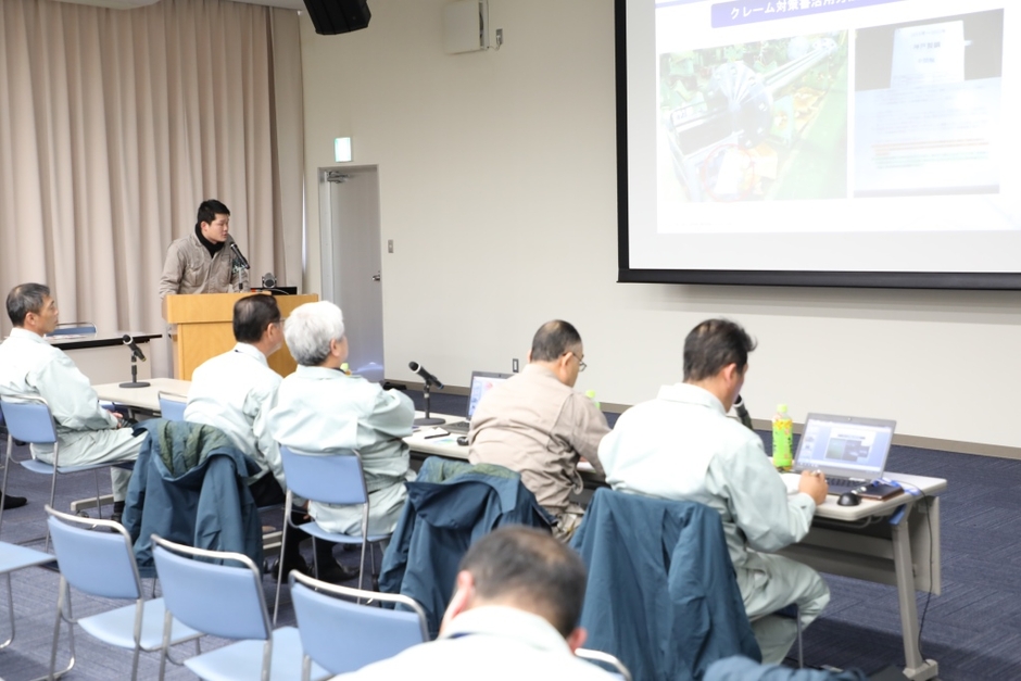 常石鉄工 小集団(SQC)活動最終報告会の実施