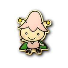 ◆PINS FACTORY（ピンズファクトリー）◆　ピンズ実例No.577 西会津町（企画情報課）　様　「こゆりちゃんピンズ」 ★町のイメージキャラクターが可愛いピンズになりました！