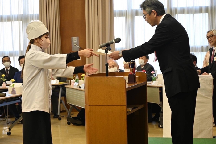 3月6日に行われた授賞式の様子