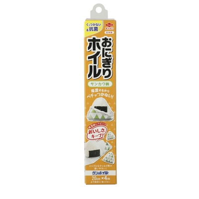 品名:抗菌おにぎりホイル サンカク柄４ⅿ　　　　　　　　　　JAN:4901987218852