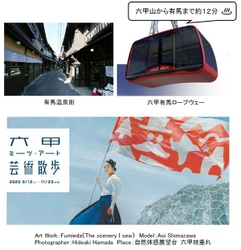 この秋、有馬温泉でもアートと出会える！ 「六甲ミーツ・アート 芸術散歩2020」