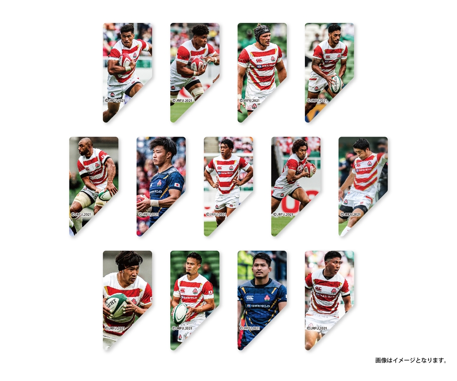 ラグビー日本代表 ステンレスクリップ プレイヤーズ2021(イメージ)