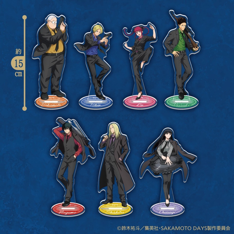 ▲SAKAMOTO DAYS 描き下ろしアクリルスタンド~GiGO限定~