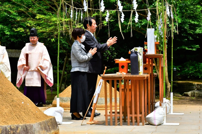 地鎮祭の様子02