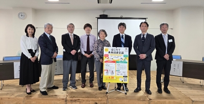 左から(敬称略)：小澤・正木・櫻井・千葉・田柳・市川・米田・成田