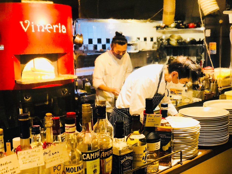 ~Vineria厨房の様子~