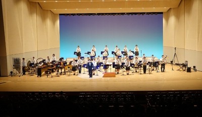 令和7年（2025年）「第41回吹奏楽部定期演奏会」の様子