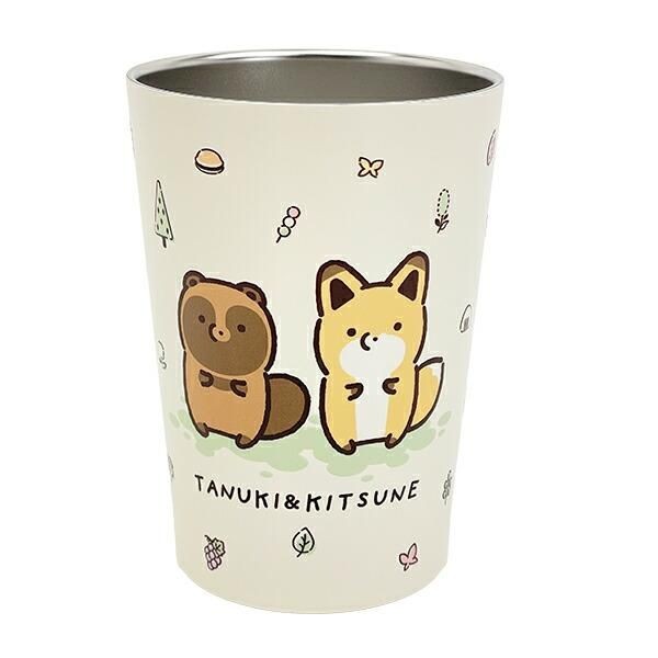 おうちでも、オフィスでも、お出かけでも。タヌキとキツネのタンブラーと水筒が、暮らしにゆるっと癒しをプラス