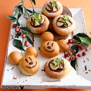 ミッキーマウス/チョコクリームパン