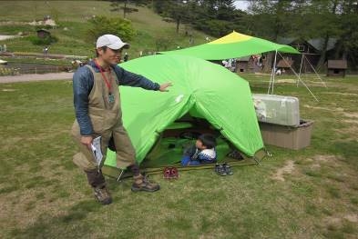 親子DEデイキャンプ！ 開催時の様子