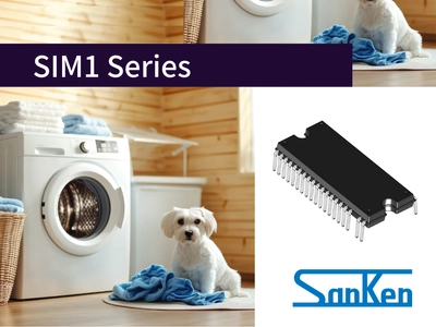 豊富な保護機能と充実のラインアップ　 白物家電向け高圧3相モータ用ドライバ「SIM1シリーズ」
