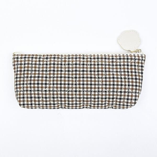 ミッフィーチェックポーチ