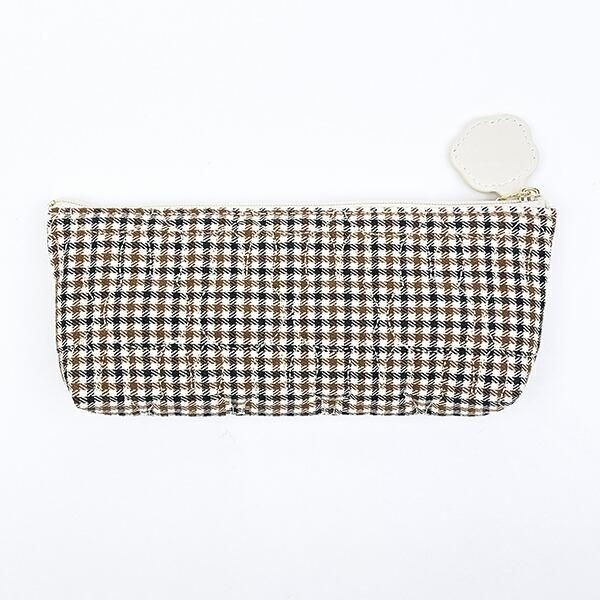 ミッフィーチェックポーチ