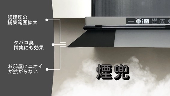 レンジフードの捕集範囲を拡大し部屋に臭いを広げない 　アイデア商品「煙兜」の予約販売がCAMPFIREで開始