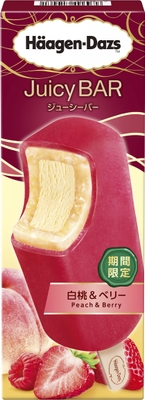 ジューシーバー『白桃＆ベリー』
