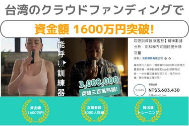 吸って吐くだけでQOL爆上げツール「呼吸筋トレーナーオパム」　 2月15日に「CAMPFIRE」にてクラウドファンディングを開始