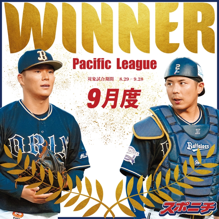 オリックス・山本由伸投手―若月健矢捕手