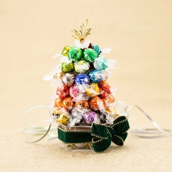 リンドールチョコレート50個で作るクリスマスツリー　 クリスマス限定セミナーを11・12月に自由が丘店にて開催