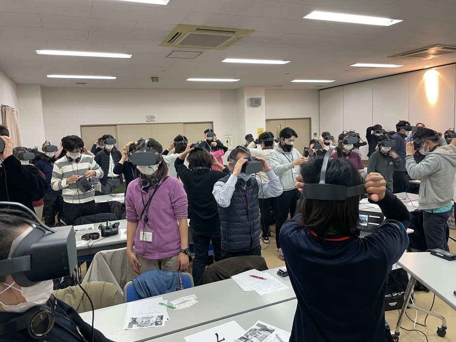 認知症VR体験会の様子(3)