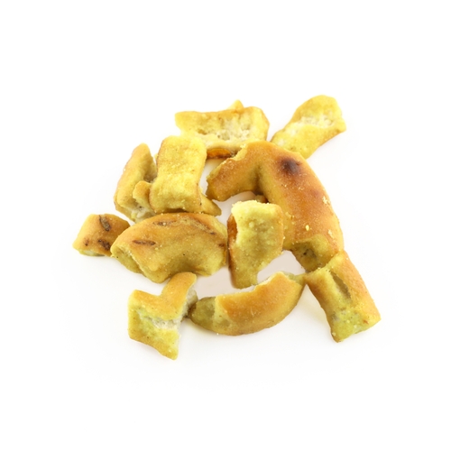 スイートマスタード風味のクラックプレッツェルです。
