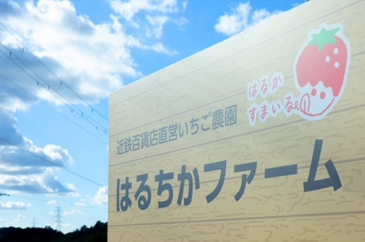 はるちかファーム看板