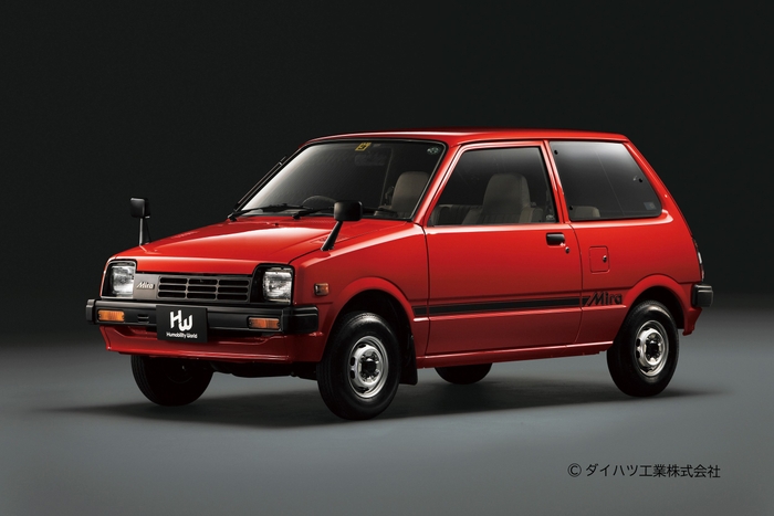 ダイハツ ミラ(1982-85年)【所蔵:ダイハツ工業株式会社】