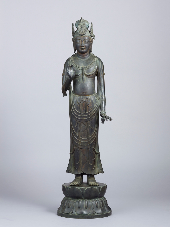 国宝 観音菩薩立像(夢違観音) 法隆寺蔵