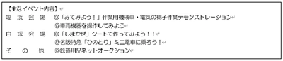 「きんてつ鉄道まつり２０２４in塩浜・白塚」を開催！