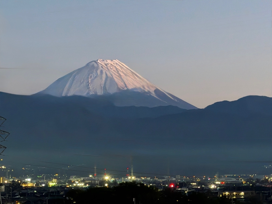 当館からの富士山